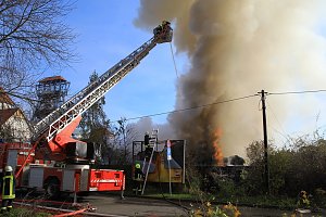 Gro&szlig;brand in Bebra