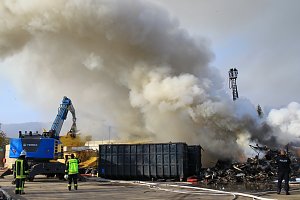 Gro&szlig;brand in Bebra