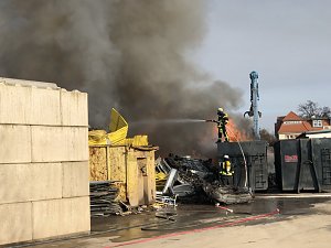Gro&szlig;brand in Bebra