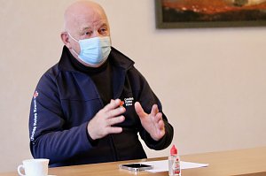 Herr Karl-Heinz Genzel, Vorstandsvorsitzende des DRK Kyffh&auml;userkreisverbandes 