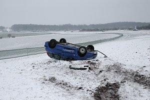 Verkehrsunfall auf den Hainer Bergen