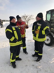 Scheunendach drohte einzubrechen