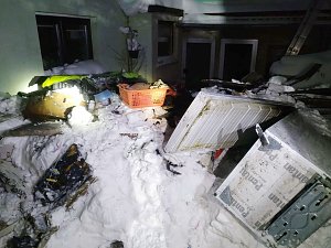 K&uuml;hlschrankbrand uns seine Folgen