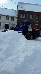 Schneeber&auml;umung in Schernberg