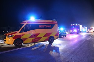 Unfall auf der Autobahn