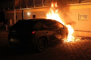 Brandstiftung in Sondershausen