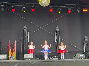 Das Tanzstudio Radeva zeigte auf dem Residenzfest in Sondershausen was seine Eleven k&ouml;nnen
