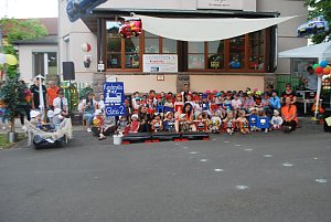 Stra&szlig;enfest der der Kindervilla in Bad Frankenhausen