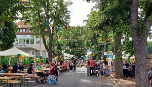 Stra&szlig;enfest der der Kindervilla in Bad Frankenhausen