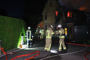 Wohnhaus in Oberspier ausgebrannt