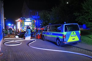Wohnhaus in Oberspier ausgebrannt