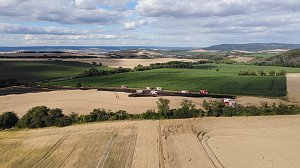 Feldbrand im Kyffh&auml;userkreis