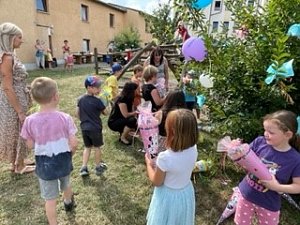 Zuckertütenfest beim Novalis Diakonieverein