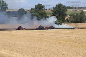 Verhinderter Feldbrand heute Mittag