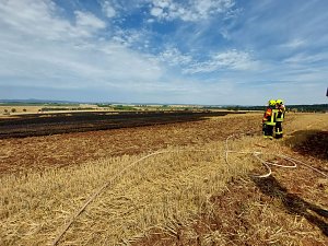 Flächenbrand bei Trebra