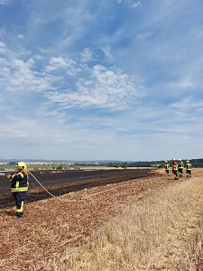 Flächenbrand bei Trebra