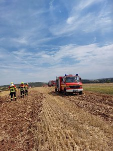Flächenbrand bei Trebra