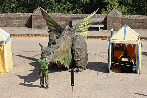 Mittelalterspektakel am Kyffh&auml;user Denkmal 