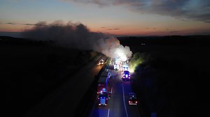 Schwerer Unfall auf der A 38