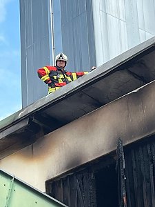 Brand in Holthaleben