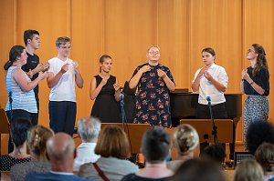 Au&szlig;erschulische Jugendbegegnung an Landesmusikakademie