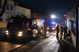 Schuppenbrand heute Morgen