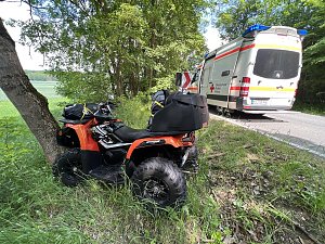 Quad-Unfalll bei Stra&szlig;burg
