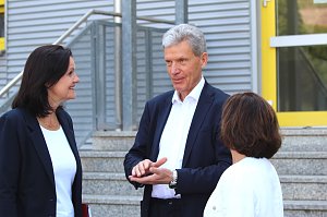 Spatenstich f&uuml;r den Berufsschulen-Campus II in der Salzstra&szlig;e in Sondershausen