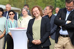 Spatenstich f&uuml;r den Berufsschulen-Campus II in der Salzstra&szlig;e in Sondershausen