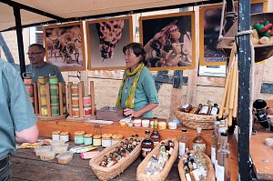 Peter Blei auf dem 31. Kunstmarkt in Friedrichsrode