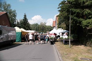 Peter Blei auf dem 31. Kunstmarkt in Friedrichsrode