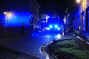 N&auml;chtlicher Brand in Bendeleben