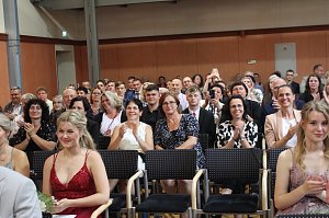 Feierstunde zum erfolgreich abgeschlossen Abi Plus des Beruflichen Gymnasium Sondershausen in Carl-Schr&ouml;der-Saal