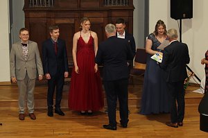 Feierstunde zum erfolgreich abgeschlossen Abi Plus des Beruflichen Gymnasium Sondershausen in Carl-Schr&ouml;der-Saal