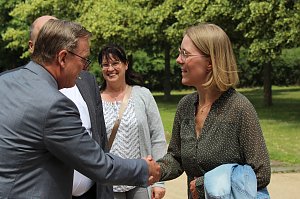 Ministerpr&auml;sident Ramelow besucht Landesmusikakademie Sondershausen auf seiner Sommertour