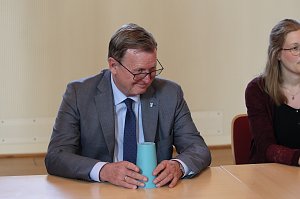 Ministerpr&auml;sident Ramelow besucht Landesmusikakademie Sondershausen auf seiner Sommertour