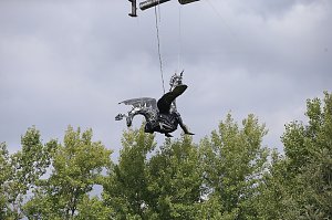 Drachen-Alarm am Sundh&auml;user Kiesteich
