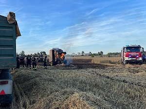 Brand gestern bei Esperstedt