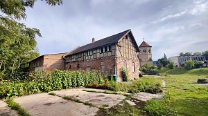Peter Blei unterwegs im Kloster G&ouml;llingen