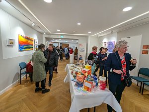 Sonderausstellung Bunt ist unsere Lieblingsfarbe" im Rathaus der Stadt Sondershausen