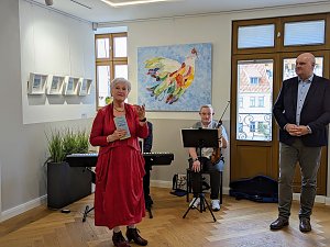 Sonderausstellung Bunt ist unsere Lieblingsfarbe" im Rathaus der Stadt Sondershausen