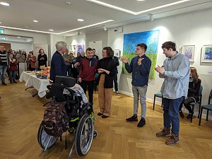 Sonderausstellung Bunt ist unsere Lieblingsfarbe" im Rathaus der Stadt Sondershausen