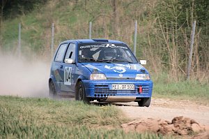 Roland Rallye gestern vor den Toren Nordhausens