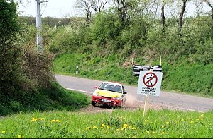 Roland Rallye gestern vor den Toren Nordhausens