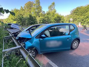 Unfall mit hohem Sachschaden Ebeleben in Richtung Sondershausen