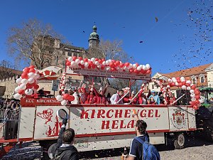 Eindr&uuml;cke vom Rosenmontagsumzug 2025 in Sondershausen