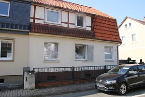 Hausdurchsuchung in der Fichtestra&szlig;e in Nordhausen