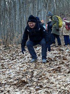 Diverse Bilder des Hainleite-Wandervereins zu den Wanderungen im Januar