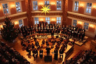 Bild: Weihnachtskonzert im Achteckhaus