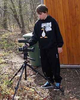Filmprojekt im KiEZ Ferienpark Feuerkuppe (Foto: Ferienpark Feuerkuppe)
